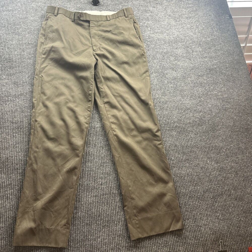 Brooks Brothers Men’s Pants 36Wx32L Brown Madison Fit Dress Pants